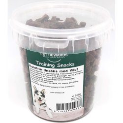 Blde kornfri trningsgodbidder Vildt Whesco 500 g